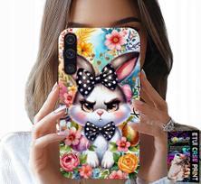 Etui Do Samsung Galaxy A70 - Królik Wielkanocny, Zając, Jajka + Szkło