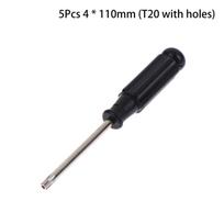 Mini Torx Screwdriver Set 5pcs for T15 T20 T25 T30 Tamper Proof Security Bit Tools for Watches Glasses Electronics