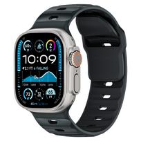 Straps For Apple Watch Ultra 2 3 Band 49mm 45mm 46mm 44mm 42mm Sport Silicone Bracelet correa IWatch Series 11 10 SE 9 8 7 6 5 44 45 46 49mm