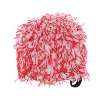 1Pc Shag-pile Microfiber Car Wash Glove Double-Side Finger Pocket Car Wheel Wash Mitt for Car Cleaning Auto Detailing raudona