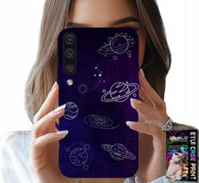 Etui Do Samsung Galaxy A70 - Kosmos Planety Gwiazdy Galaktyka Wzory