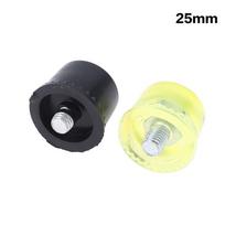 1Pair Double Face Tap Rubber Hammer Head 25/30/35/40/45mm Yellow Black Hammer Replacement Striking Head Install Hammer Accessori