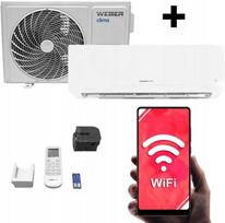 Klimatyzator Ścienny Weber Clima Q 3,4 Kw + Wifi + 4D