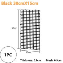 1Pcs Multifunctional Isolation Grid Board 30x30cm Black White Undergravel Bottom Plate Tray Plastic Seperator Divider Board Net