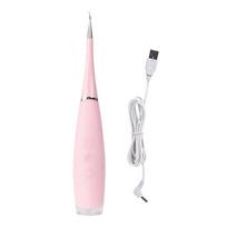Electric Ultrasonic Sonic Dental Scaler Tooth Tartar Calculus Remover Pink