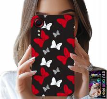Etui Do Samsung Galaxy Xcover 7 - Kokardki Czerwono Białe Myszka, Wzory