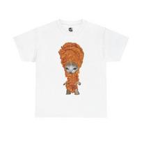 Meme Cat Drumstick Graphic Boxy Unisex T-Shirt S