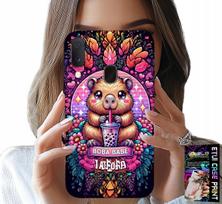 Etui Do Samsung Galaxy A20E - Słodka Kapibara Z Szejkiem, Super Wzory