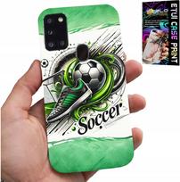 Etui Do Samsung Galaxy A21S - Piłka Nożna, Football Piłka Case + Szkło