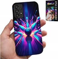 Etui Do Samsung Galaxy A23 5G - Kręgle Bowling Strike Pokrowiec, Plecki