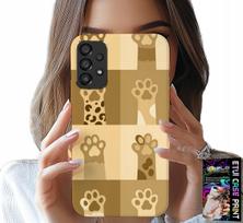 Etui Do Samsung Galaxy A23 5G - Love Cat, Wzory Z Kotami, Łapki Kotów