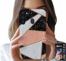 Etui Do Samsung Galaxy A21 - Eleganckie Modne Wzory Case + Szkło