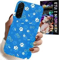 Etui Do Samsung Galaxy A26 5G - Łapki Kości Pies Patrol Wzory Dla Dzieci