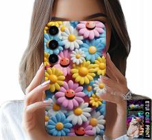 Samsung Galaxy A54 5G Tok - Színes Virágok, Margaréták Tok