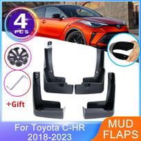 4 vnt. purvasargių Toyota C-HR C HR CHR AX10 AX50 2018~2023 Apsauga nuo purslų Purvasargiai Priekinis Galinis Purvasargis Sparnas Automobilis