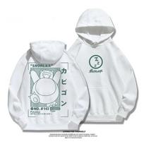 Anime Pikachu Snorlax New Sweatshirt Gengar Men Women Autumn Winter Hoodie Student Sweater Youth Cool Sports Jacket Coat S