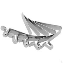 5 vnt. Baidarių irklai Stumiamas spaustukas Palapinės markizės stulpas 6.3MM x 9MM_red gray