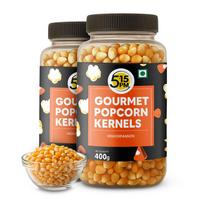 5:15PM Popcorn Kernel Seeds 400g X Pack of 2 | Big Gourmet Corn Kernels High Expansion Perfect for Snacking