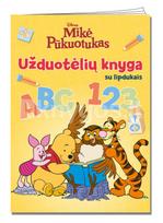 Mikė Pūkuotukas. Užduotėlių knyga su lipdukais - Disney