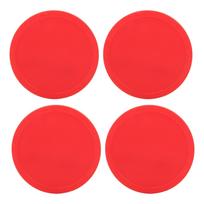 Air Hockey Pucks Plastic Air Ice Hockey Pucks Piece Replaceable for Tables Game Equipment Hockey Pucks