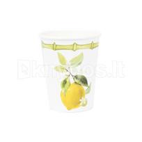 Vienkartiniai puodeliai „Lemon Tree“, 250 ml, 8 vnt.
