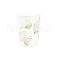 Vienkartiniai puodeliai „Giardino delle Ortensie“, 250 ml, 8 vnt.