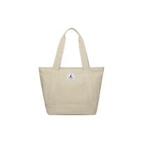 Jordan Flight Logo Solid Color Large Capacity Zipper Tote Bag Unisex Tote Bags Off-White JD2243019GS-001 Ecru