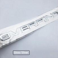 3D ABS Car Sticker Head Hood Letters Logo Decals For Range Rover Supersport Overfinch SVR Enhanced Badge Emblems