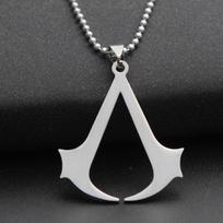 Stainless Steel Assassin Syndicate Creed Pendant Game Movie Anime Cosplay Necklace Gift
