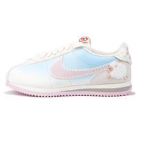 Nike Cortez Abrasion Resistant Low top Running Shoes Women's Blue Pink HV6012-161(Team-) 37.5