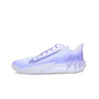 Nike Precision 7 Abrasion Resistant Abrasion Resistant Low top Basketball Shoes Men's Purple White FN4322-100(Team1180-super) 44.5