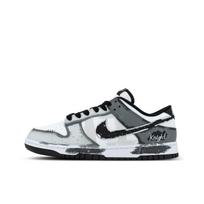 Nike Dunk Optimus Primal XJDD Ash Knight Low top Skateboard Shoes Unisex Gray White HF5441-100(team1369-) 35.5