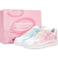 Nike Air Force 1 Nike Air Force 1 AF1 Low top Skateboard Shoes Unisex Pink 2026 Spring Edition DH2920-111(Team897-AF1) 37.5