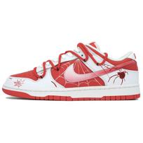 Nike Dunk Voratinklio Antspaudas Neslystantis Atsparus Dilimui Žemi Kateboardo Batai Vyriški Balti Raudoni DD1391-600(Komanda545-) 42