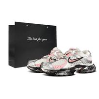 Nike V5 RNR Abrasion Resistant Breathable Abrasion Resistant Breathable Low top Running Shoes Women's Pink Silver HQ7901-102(Team401-LD) 35.5