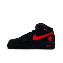Nike Air Force 1 Ugnies liepsnos žirgas Šilti Vandeniui atsparūs Ir kvėpuojantys Aukštį didinantys CW2289-001(Team1709-) 40
