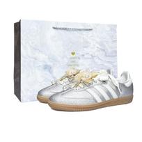 Adidas Originals Samba Wedding Low top Skateboard Shoes Women's KI6264(Team1400-Wedding BOX) 36⅔