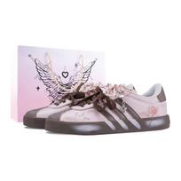 Adidas VL COURT 3.0 Mielos uogos lazdyno riešuto Neslystantys Atsparūs trinčiai Žemi teniso batai Moteriški Rudi Rožiniai KJ4000(Team836-) 38