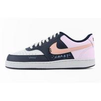 Nike Court Vision Low Pink Madness Low top Training Shoes Men's Blue Purple HM9862-400(Team773-) 40