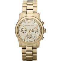 Michael Kors MK5055 Runway Chronograph Moteriškas laikrodis 38mm auksas