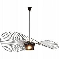 Lampa Wisząca Sombrero Żyrandol Kapelusz Loft Metal Nowoczesna Czarna Boho