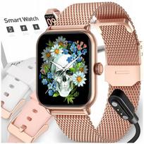 Smartwatch Zegarek Menu Damski Rozmowy Polskie Sport Męski Pl Puls Watch