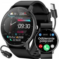 Zegarek Smartwatch Męski Polskie Menu Puls Sms Fb 220Mah Bt5.0 1,28  Ips