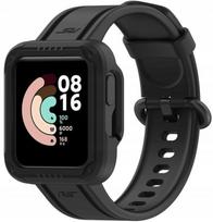 Pasek Z Etui Mocny Do Xiaomi Redmi Watch 2 Lite / Mi Watch Lite - Czarny