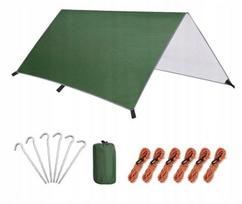 Tarp Płachta Plandeka Biwakowa Turystyczna Survivalowa Zadaszenie Namiotowe
