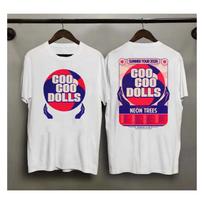 Goo Goo Dolls Summer Tour 2026 T-shirt for Both Men and Women, Comfortable and Breathable with A Retro Style S juoda