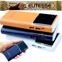 Vip Solidny Mocny Power Bank 50000Mah Wyświetlacz 3Xusb Latarka Kolory