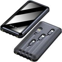 Power Bank Ładowarka 2,1A 4X Kable 10000 Mah