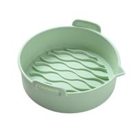 Home Baking Molds, Fryer, Easy To Clean, Foldable, And Thick Design One Size žalia