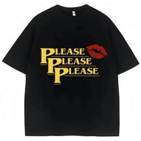 Sabrina Carpenter Please Please Please T Shirt Fashion Aesthetic Men Women O-Neck Short Sleeve Summer Cotton Casual T-shirt S juoda